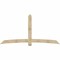 Ekena Millwork Bellingham Rough Sawn Timber Gable Bracket, Douglas Fir, 108"W x 54"H x 6"D x 6"F, 12/12 Pitch GBW108X54X0606BEL00RDF - alternate 1
